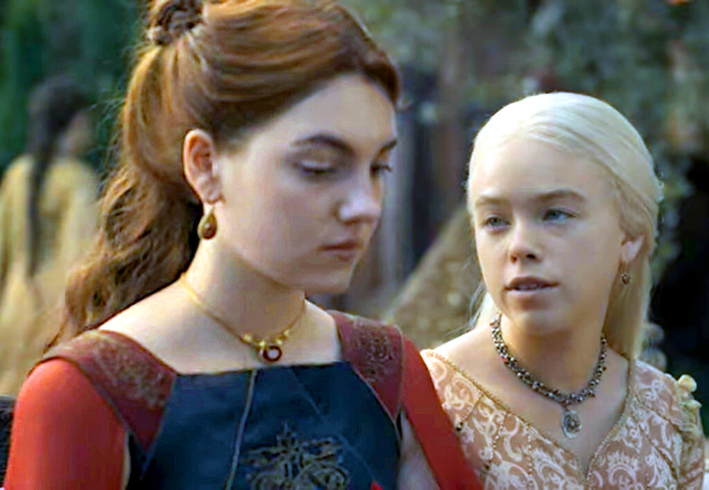 Milly Alcock, protagonista de Supergirl, en una imagen de House of the Dragon