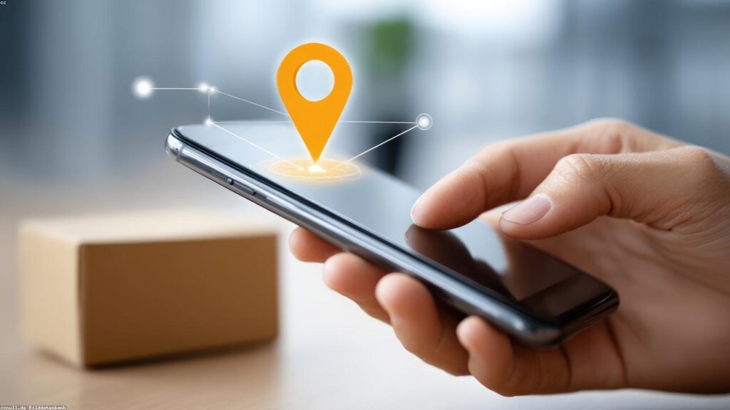 Persona usando funciones ocultas en su celular
