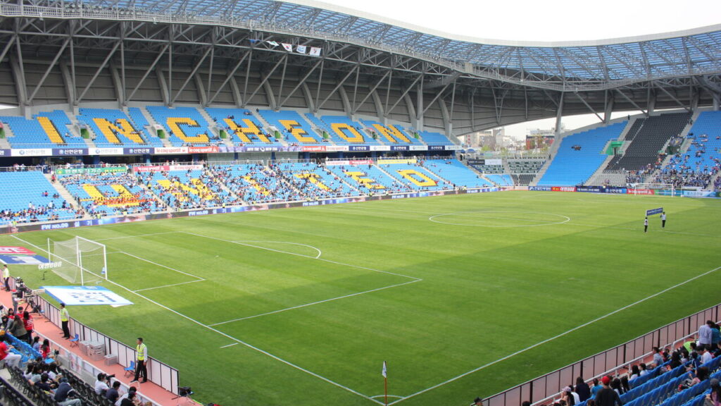 Estadio de futbol lleno durante el Mundial 2026