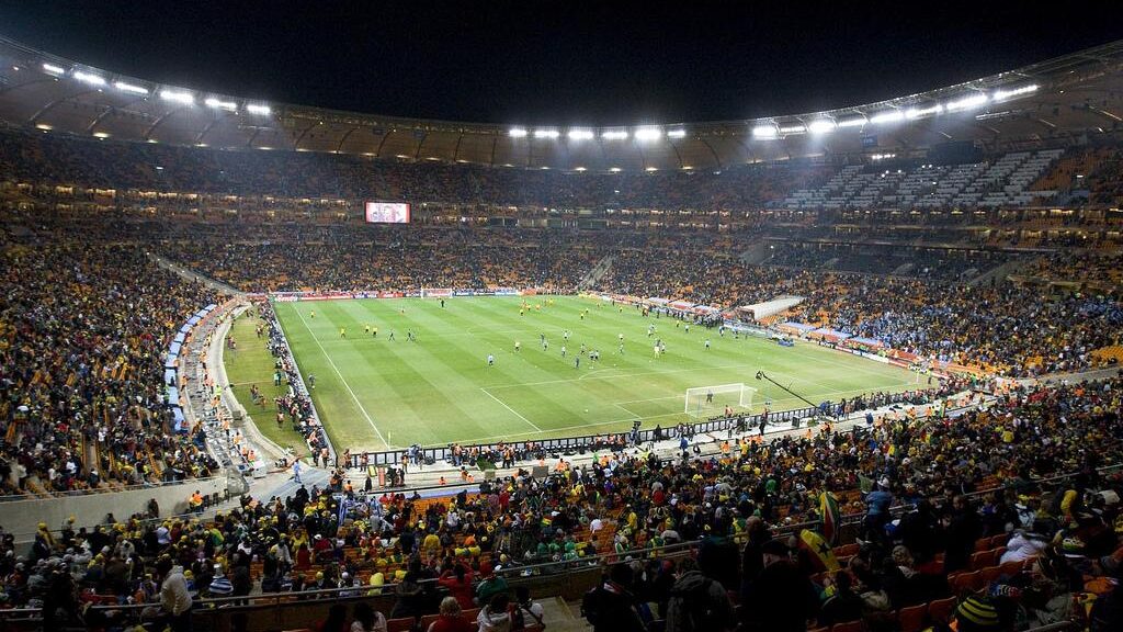 Estadio repleto de aficionados durante el Mundial 2026
