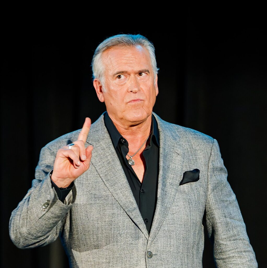 El actor Bruce Campbell, el clásico Ash Williams de Evil Dead