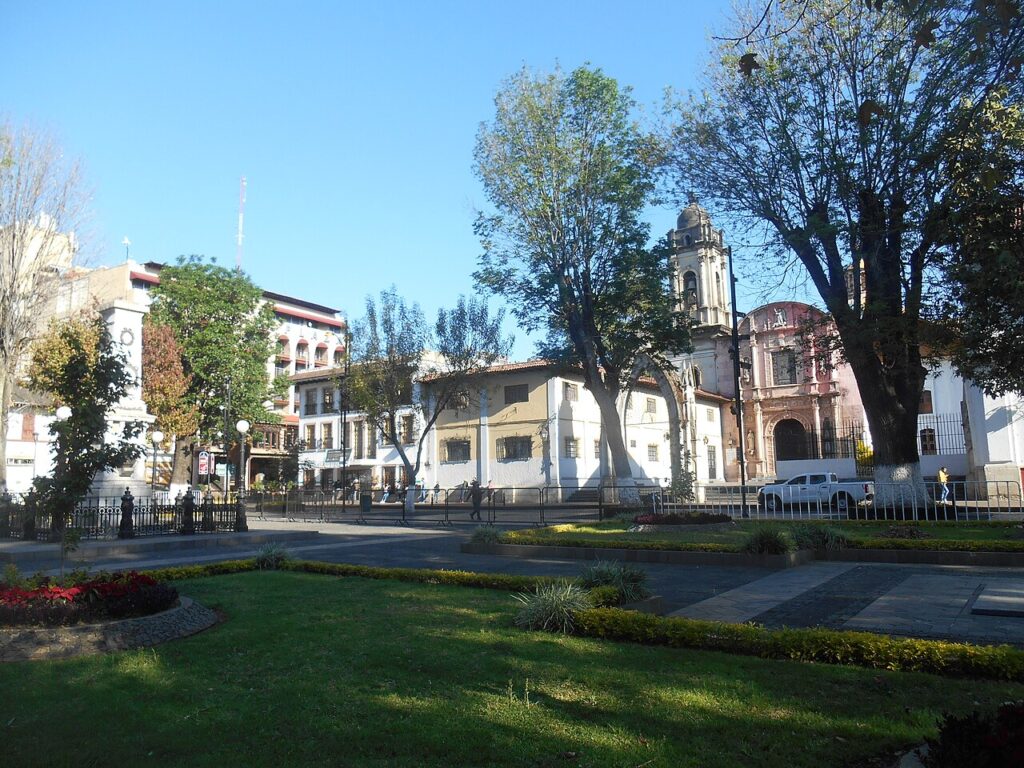 Centro histórico de la ciudad de Uruapan, Michoacán
