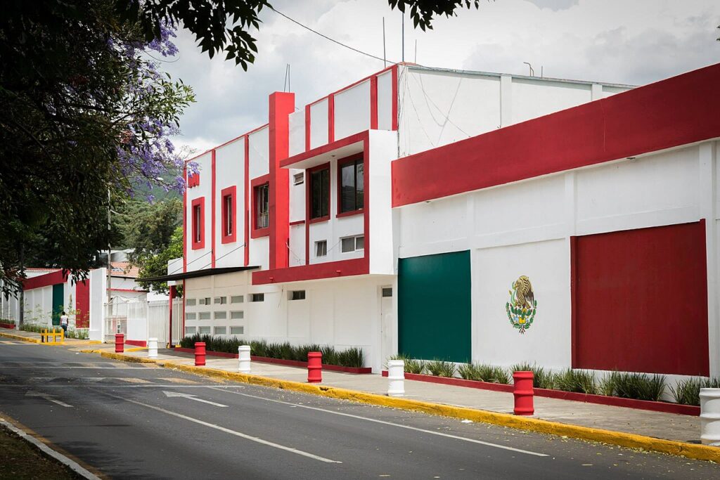 Palacio municipal de Uruapan, Michoacán, sede del ayuntamiento reforzado tras el Plan por la Paz
