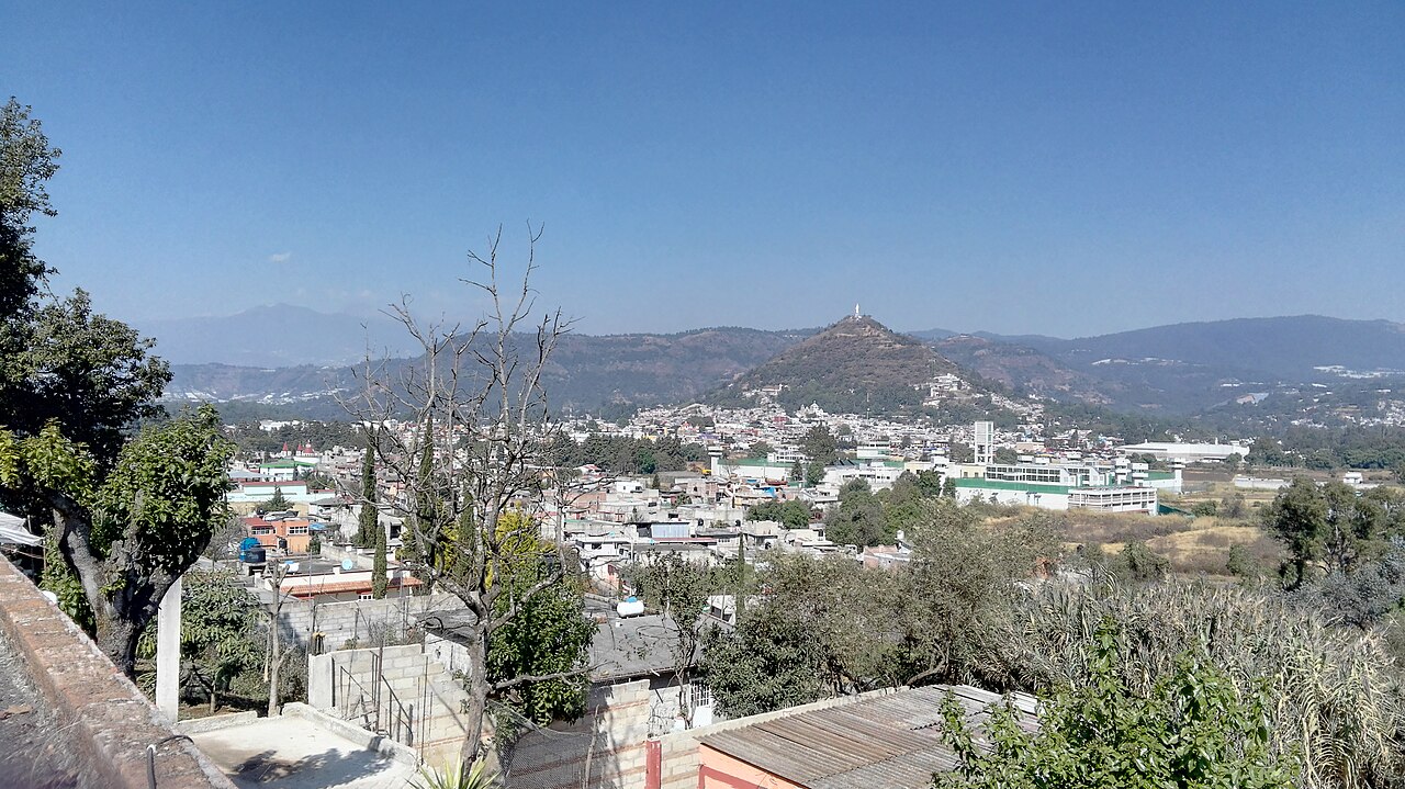 Vista de Tenancingo de Degollado, cabecera del municipio de Tenancingo, Estado de México