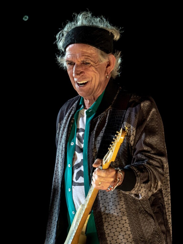 Keith Richards, guitarrista de los Rolling Stones, en 2018