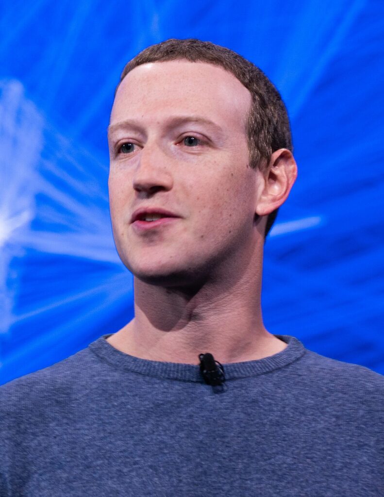 Mark Zuckerberg, director ejecutivo de Meta, durante una conferencia