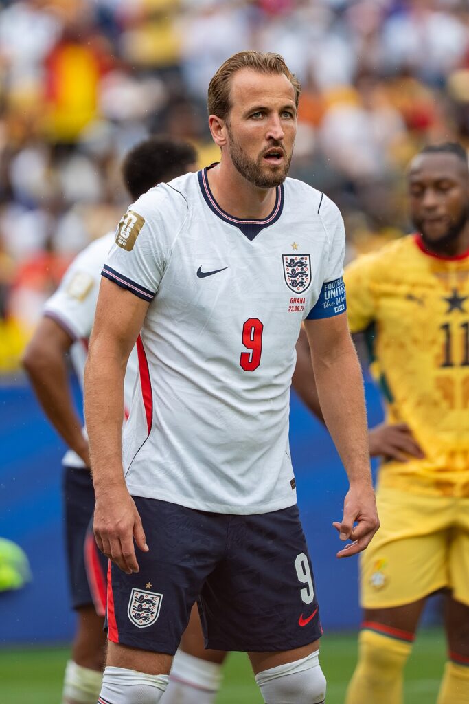 Harry Kane con la selección de Inglaterra en el Mundial 2026