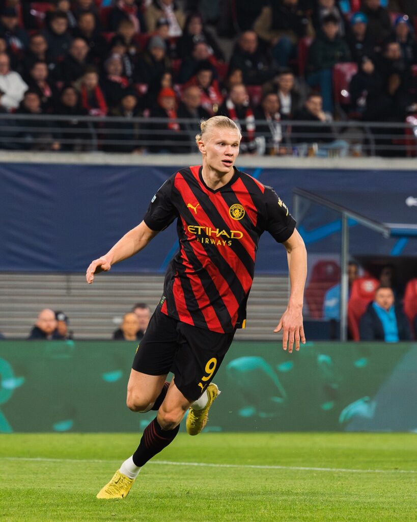 Erling Haaland, autor del doblete que eliminó a Brasil del Mundial 2026