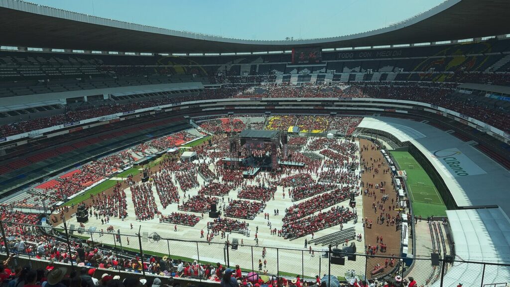 El Estadio Azteca albergará el México vs Inglaterra con un operativo de seguridad reforzado.